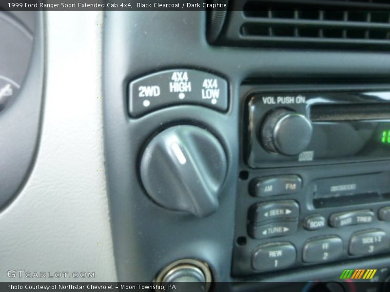 Black Clearcoat / Dark Graphite 1999 Ford Ranger Sport Extended Cab 4x4