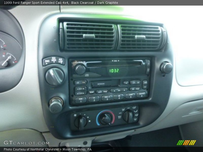 Black Clearcoat / Dark Graphite 1999 Ford Ranger Sport Extended Cab 4x4