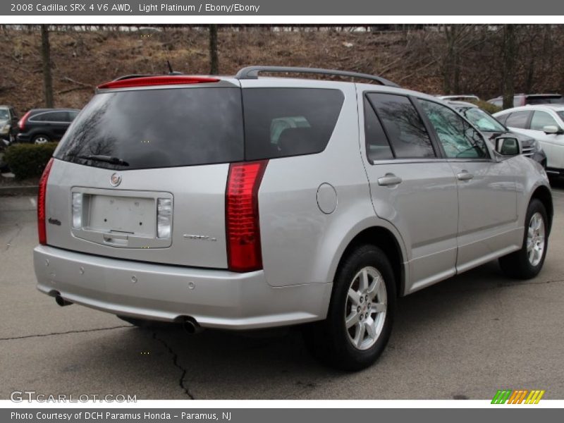 Light Platinum / Ebony/Ebony 2008 Cadillac SRX 4 V6 AWD
