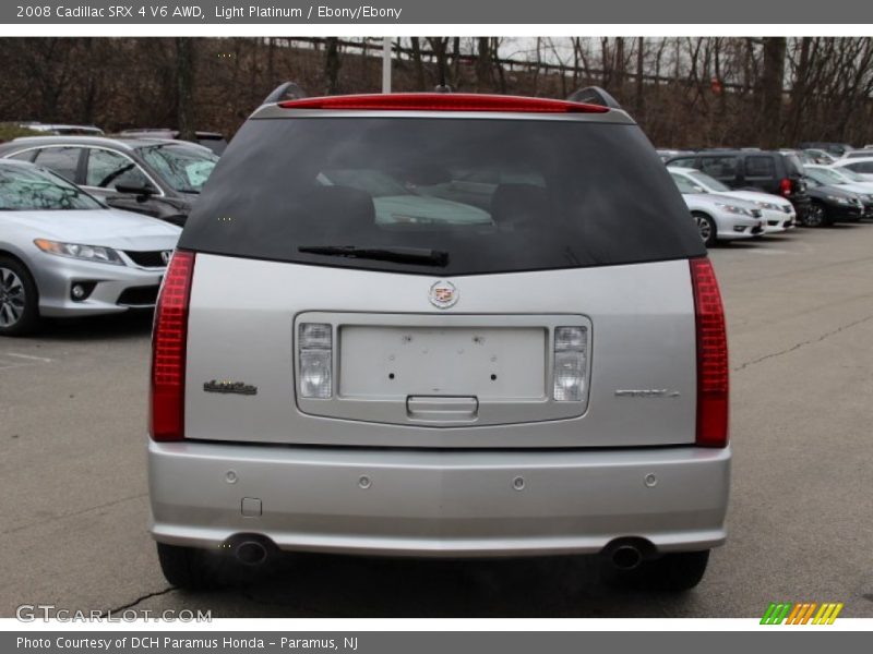Light Platinum / Ebony/Ebony 2008 Cadillac SRX 4 V6 AWD