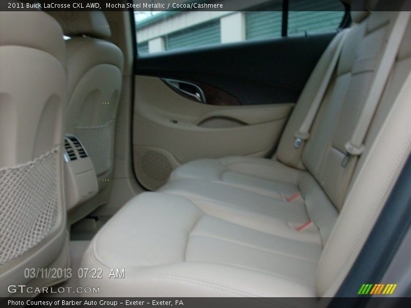 Mocha Steel Metallic / Cocoa/Cashmere 2011 Buick LaCrosse CXL AWD