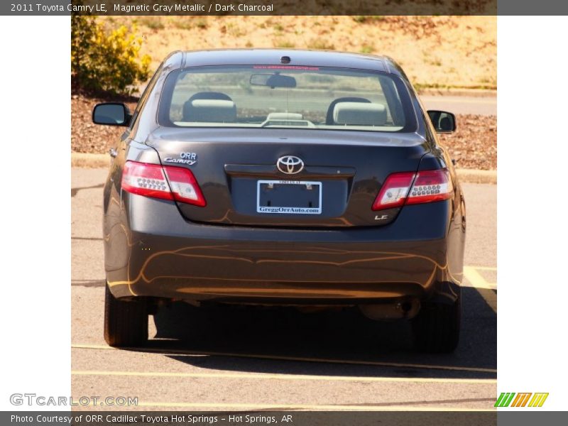 Magnetic Gray Metallic / Dark Charcoal 2011 Toyota Camry LE