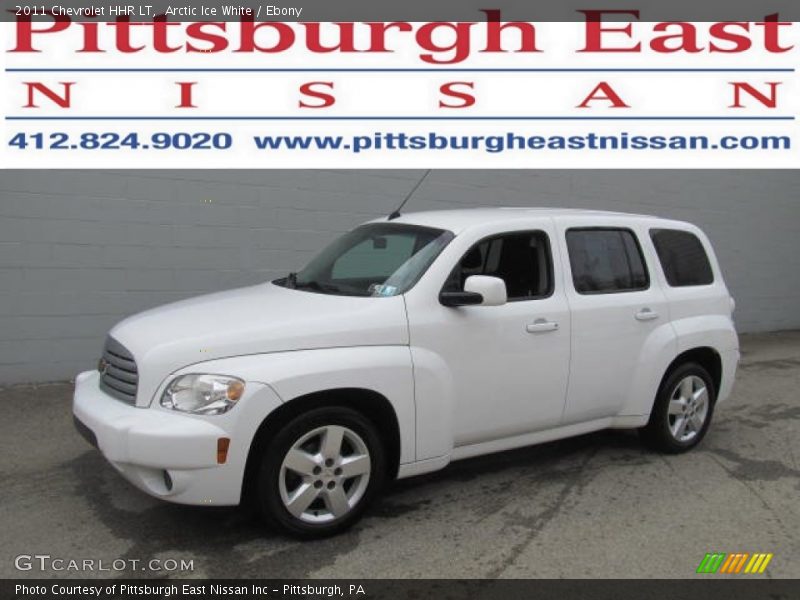 Arctic Ice White / Ebony 2011 Chevrolet HHR LT