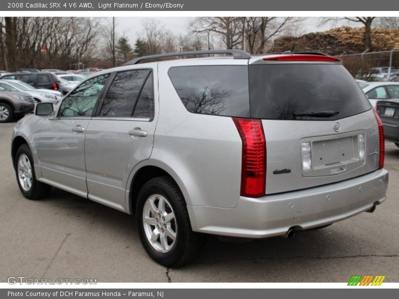 Light Platinum / Ebony/Ebony 2008 Cadillac SRX 4 V6 AWD