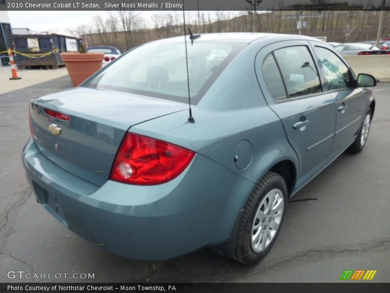 Silver Moss Metallic / Ebony 2010 Chevrolet Cobalt LT Sedan