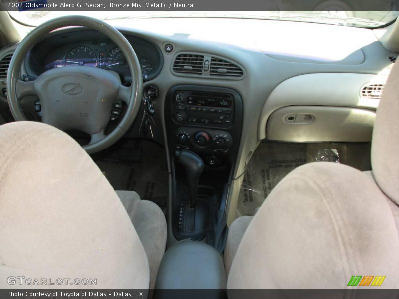 Bronze Mist Metallic / Neutral 2002 Oldsmobile Alero GL Sedan