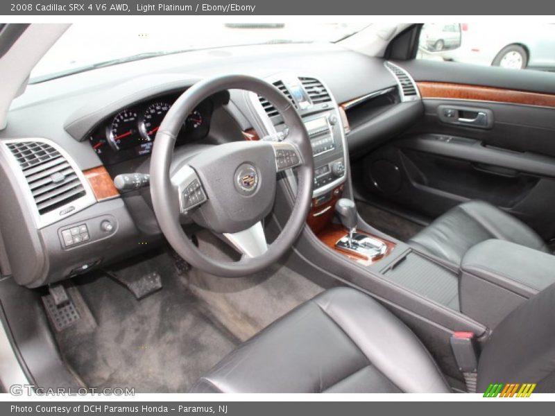 Ebony/Ebony Interior - 2008 SRX 4 V6 AWD 