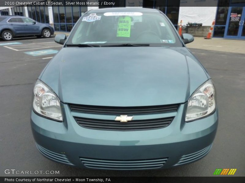 Silver Moss Metallic / Ebony 2010 Chevrolet Cobalt LT Sedan