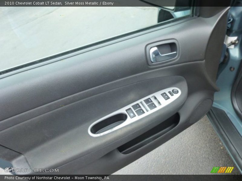Silver Moss Metallic / Ebony 2010 Chevrolet Cobalt LT Sedan