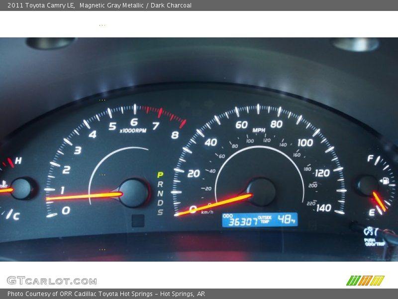 Magnetic Gray Metallic / Dark Charcoal 2011 Toyota Camry LE