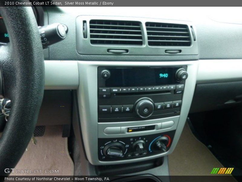 Controls of 2010 Cobalt LT Sedan