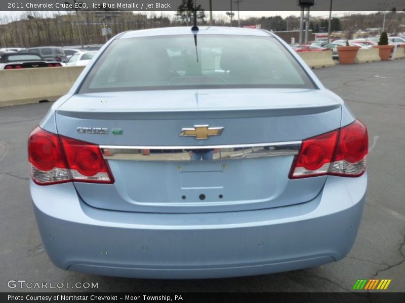 Ice Blue Metallic / Jet Black 2011 Chevrolet Cruze ECO