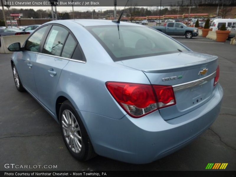 Ice Blue Metallic / Jet Black 2011 Chevrolet Cruze ECO