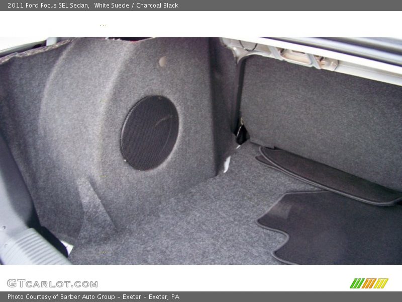White Suede / Charcoal Black 2011 Ford Focus SEL Sedan