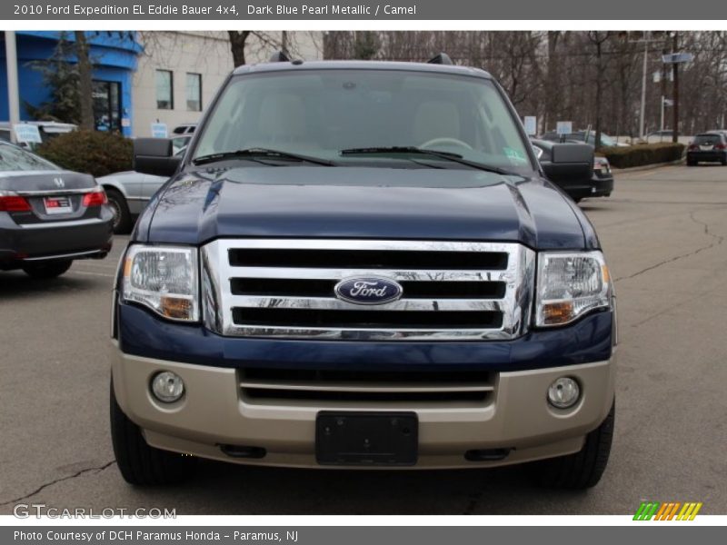 Dark Blue Pearl Metallic / Camel 2010 Ford Expedition EL Eddie Bauer 4x4