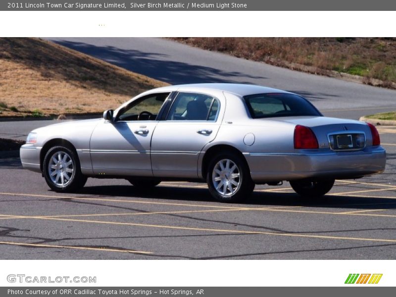 Silver Birch Metallic / Medium Light Stone 2011 Lincoln Town Car Signature Limited