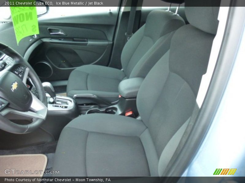 Ice Blue Metallic / Jet Black 2011 Chevrolet Cruze ECO
