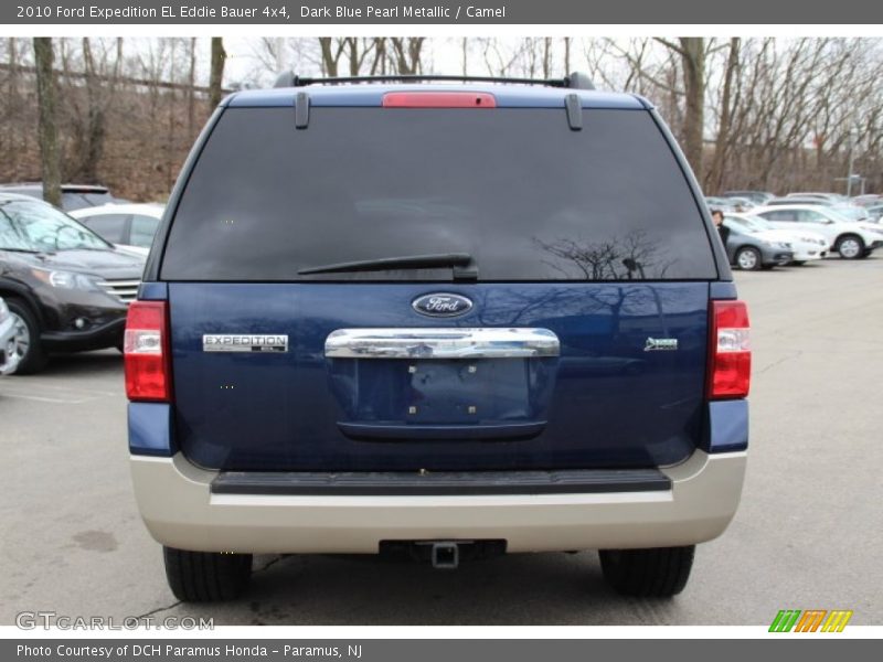 Dark Blue Pearl Metallic / Camel 2010 Ford Expedition EL Eddie Bauer 4x4