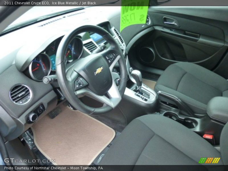 Ice Blue Metallic / Jet Black 2011 Chevrolet Cruze ECO