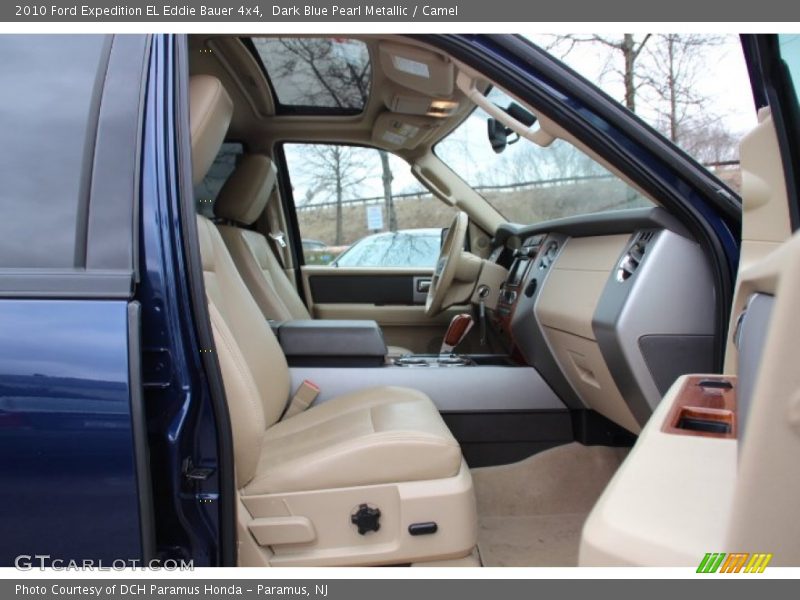 Front Seat of 2010 Expedition EL Eddie Bauer 4x4