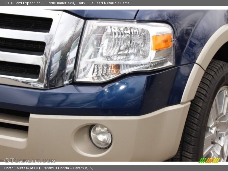 Dark Blue Pearl Metallic / Camel 2010 Ford Expedition EL Eddie Bauer 4x4