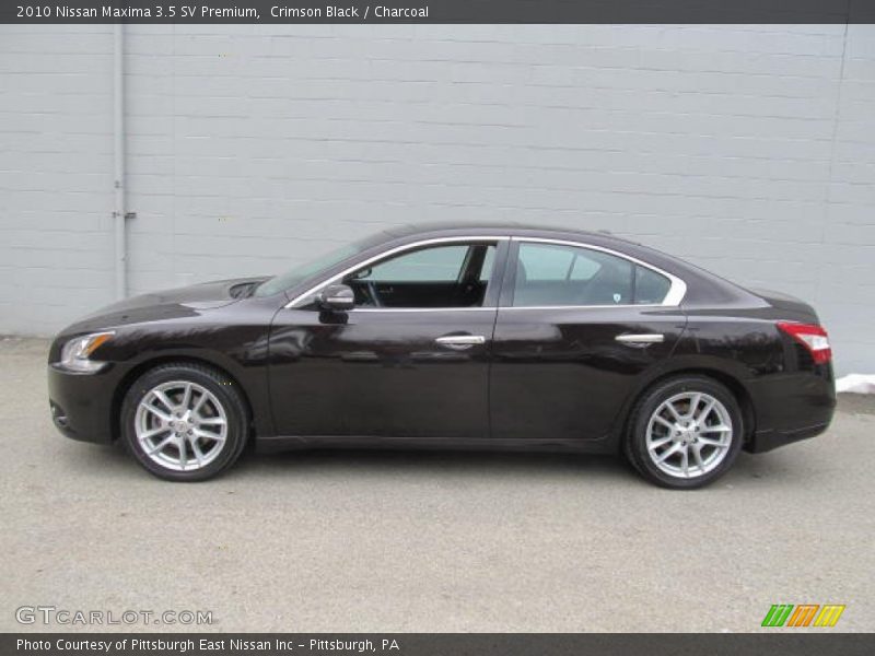  2010 Maxima 3.5 SV Premium Crimson Black