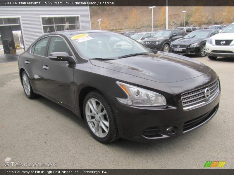 Front 3/4 View of 2010 Maxima 3.5 SV Premium