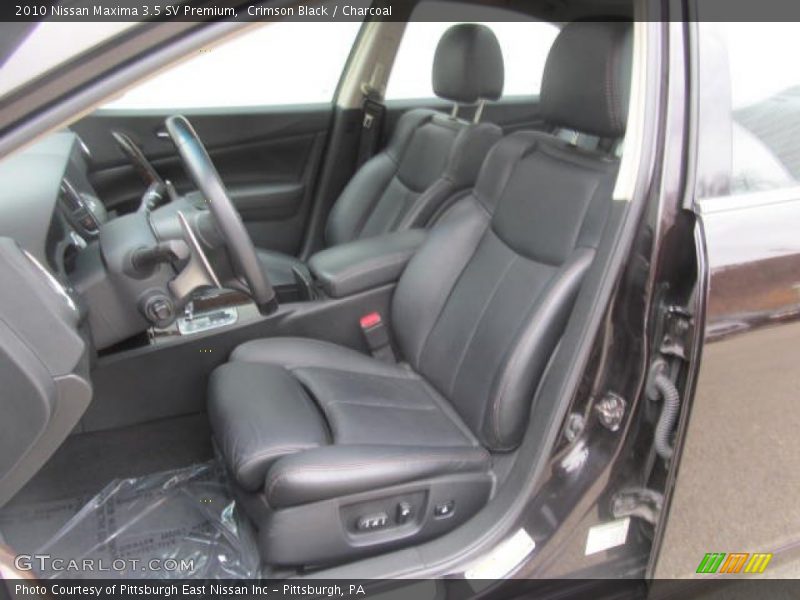  2010 Maxima 3.5 SV Premium Charcoal Interior