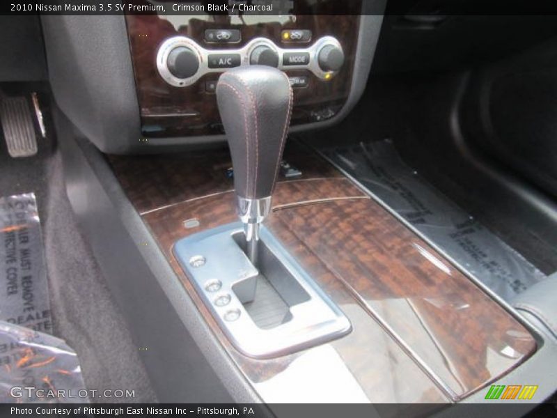  2010 Maxima 3.5 SV Premium Xtronic CVT Automatic Shifter