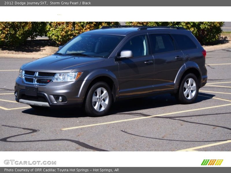 Storm Grey Pearl / Black 2012 Dodge Journey SXT