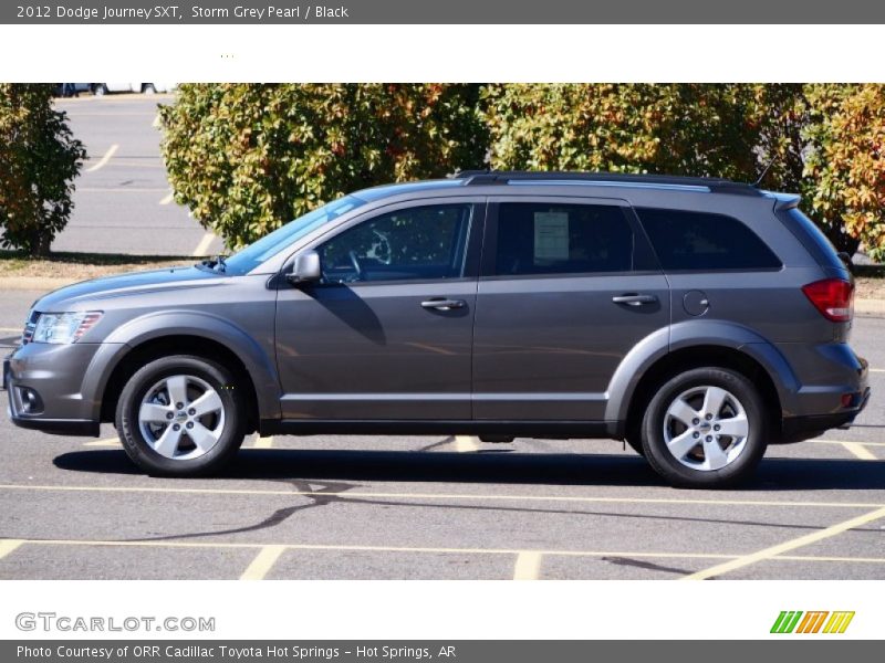 Storm Grey Pearl / Black 2012 Dodge Journey SXT