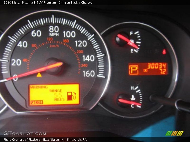 Crimson Black / Charcoal 2010 Nissan Maxima 3.5 SV Premium