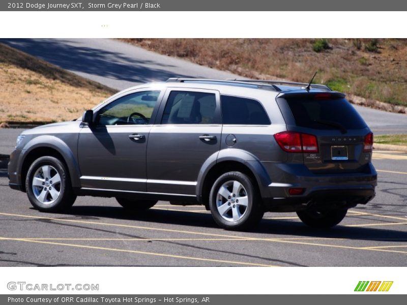 Storm Grey Pearl / Black 2012 Dodge Journey SXT