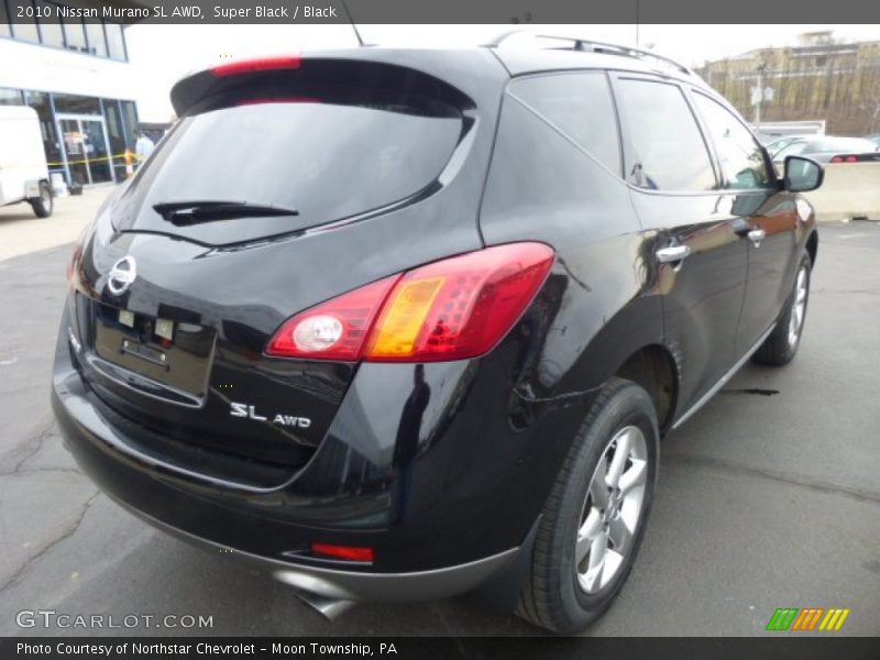 Super Black / Black 2010 Nissan Murano SL AWD