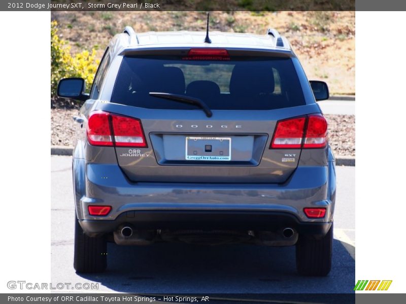 Storm Grey Pearl / Black 2012 Dodge Journey SXT