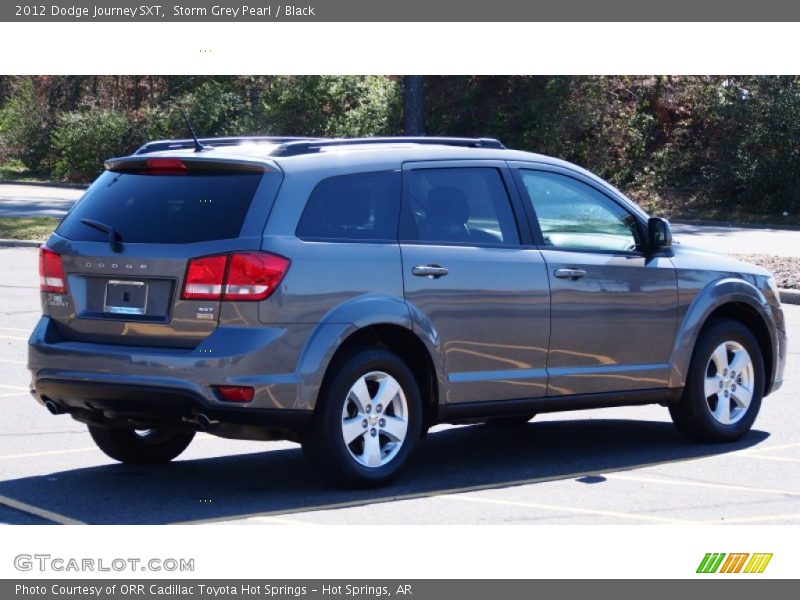 Storm Grey Pearl / Black 2012 Dodge Journey SXT
