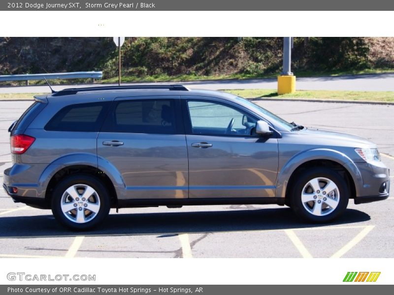 Storm Grey Pearl / Black 2012 Dodge Journey SXT