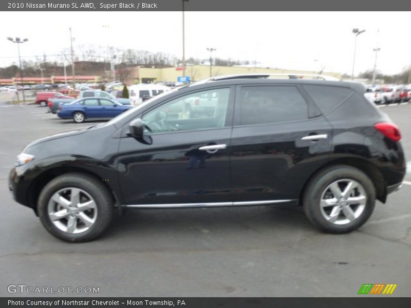 Super Black / Black 2010 Nissan Murano SL AWD