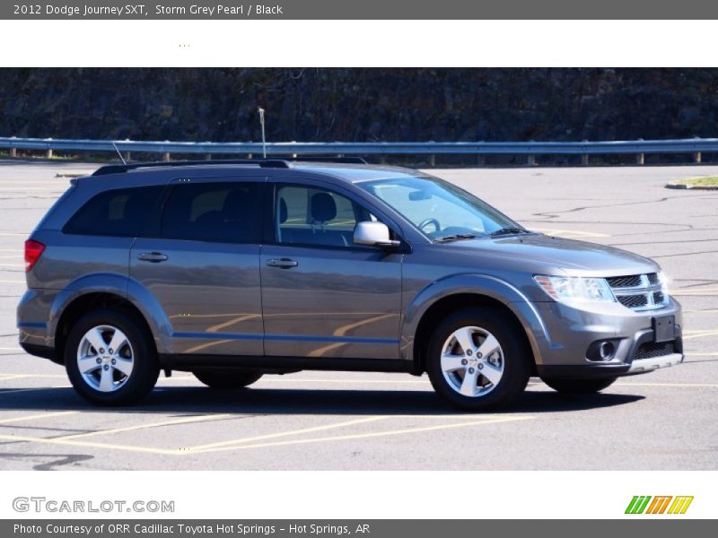 Storm Grey Pearl / Black 2012 Dodge Journey SXT