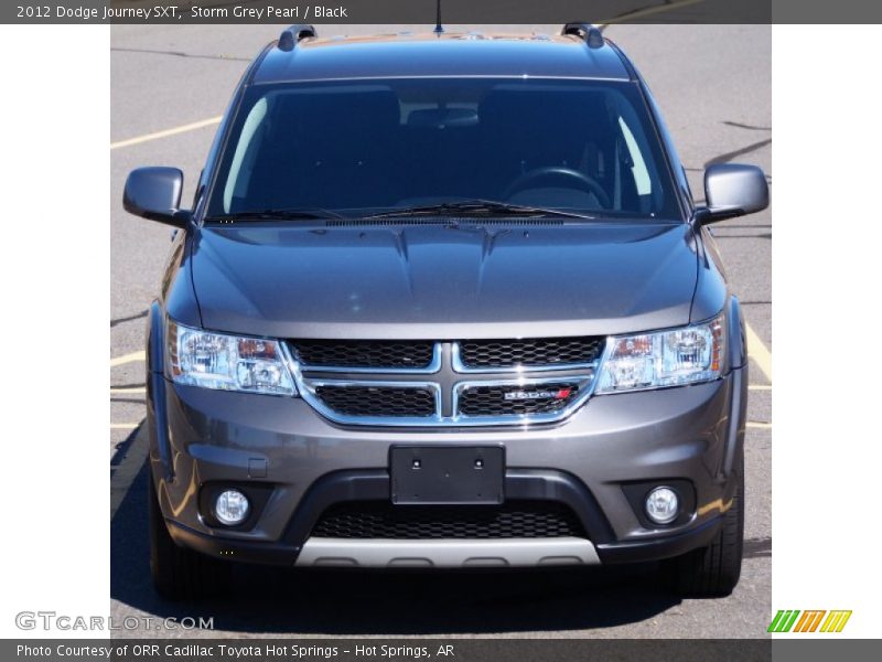 Storm Grey Pearl / Black 2012 Dodge Journey SXT