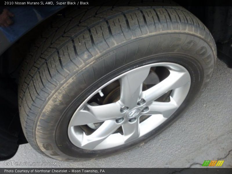 Super Black / Black 2010 Nissan Murano SL AWD