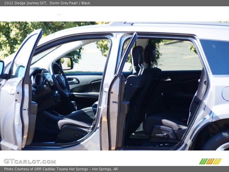 Storm Grey Pearl / Black 2012 Dodge Journey SXT