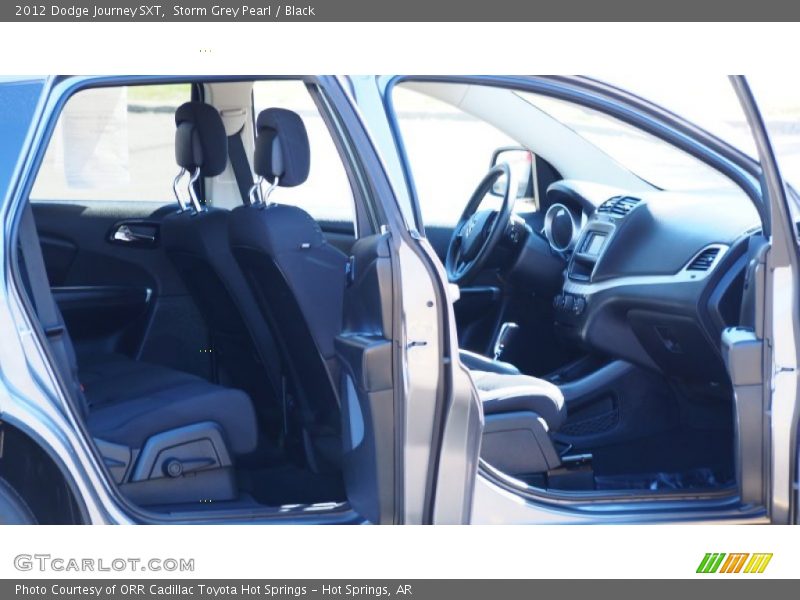 Storm Grey Pearl / Black 2012 Dodge Journey SXT