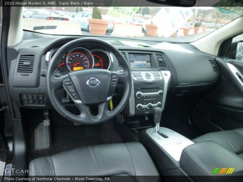 Super Black / Black 2010 Nissan Murano SL AWD