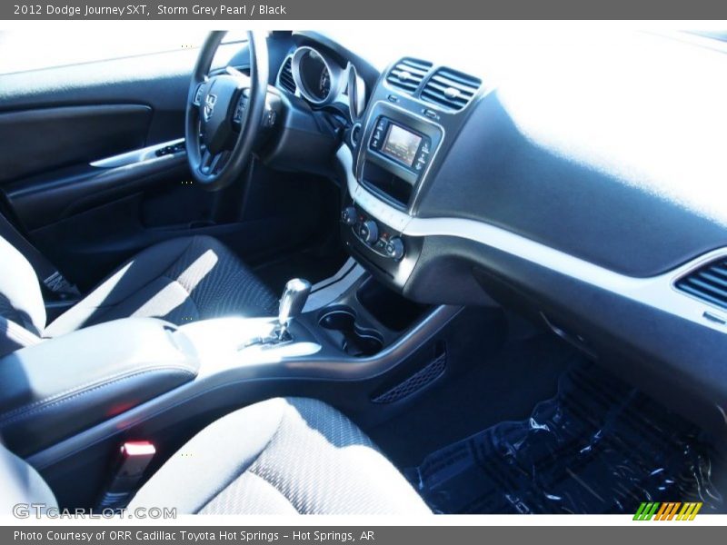 Storm Grey Pearl / Black 2012 Dodge Journey SXT