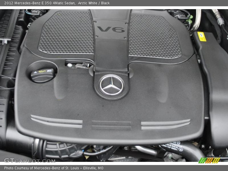 Arctic White / Black 2012 Mercedes-Benz E 350 4Matic Sedan