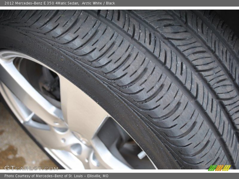Arctic White / Black 2012 Mercedes-Benz E 350 4Matic Sedan