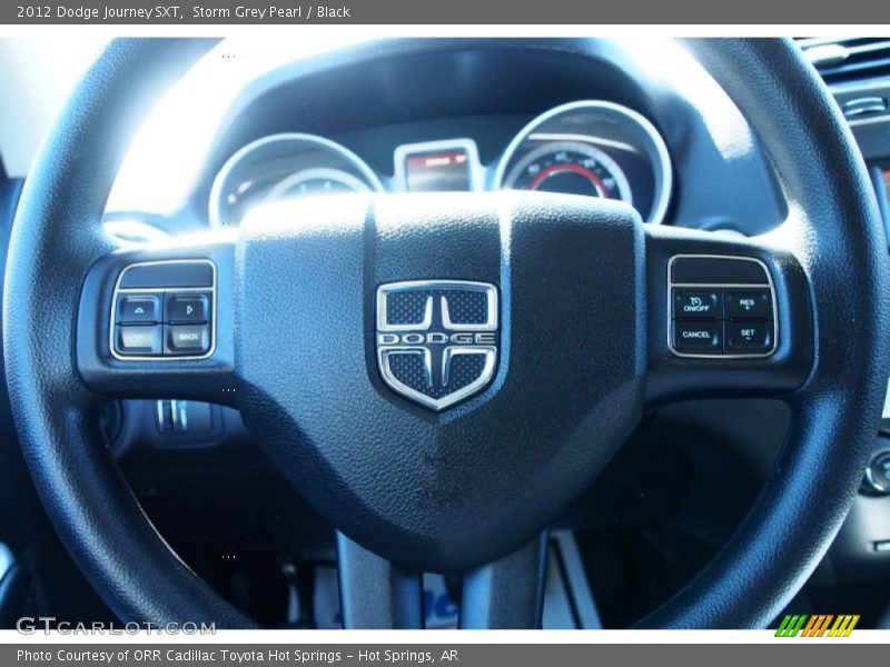 Storm Grey Pearl / Black 2012 Dodge Journey SXT