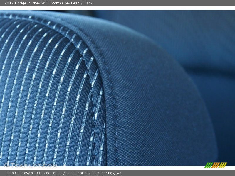 Storm Grey Pearl / Black 2012 Dodge Journey SXT
