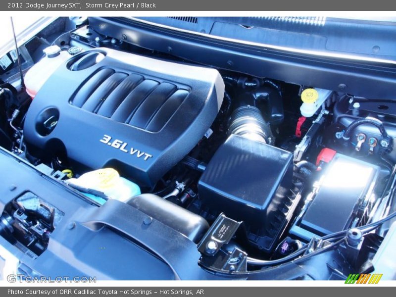 Storm Grey Pearl / Black 2012 Dodge Journey SXT